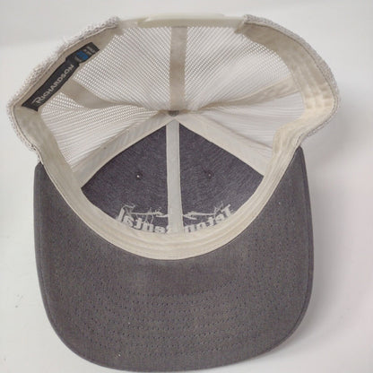 Teton Rental Snapback Trucker Hat Gray OSFA Mesh Back Richardson