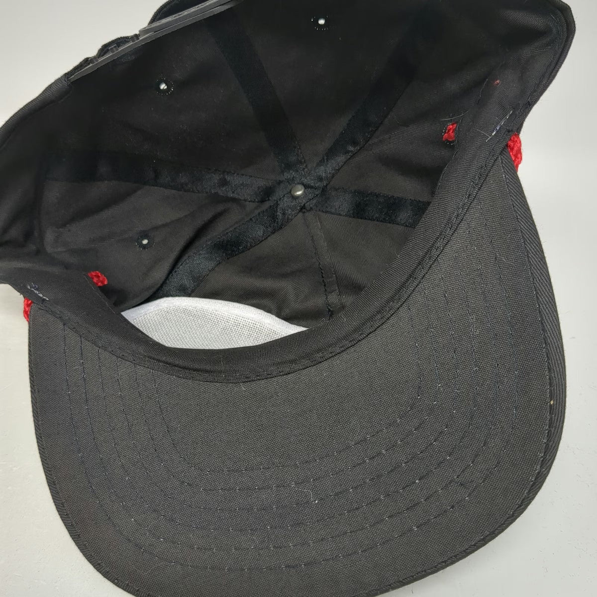 Black 5 Panel One Size Rope Hat Snapback Eagle Wings Inc Aviation Burns OR