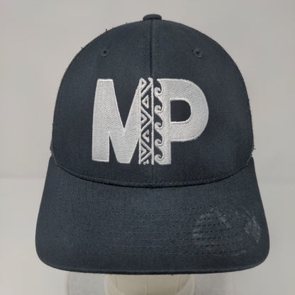 MP Snapback Mesh Back Trucker Hat Black One Size The Classics Yupoong