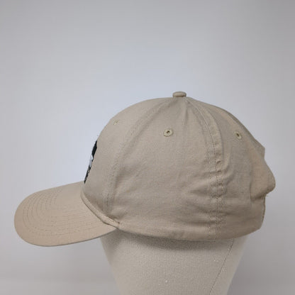 Front Sight First Family Strapback Hat Tan One Size Adjustable Embroidered Otto