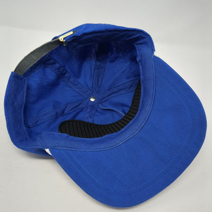Medley Sports Slideback Hat Blue One Size Adjustable Embroidered 6 Panel Rope