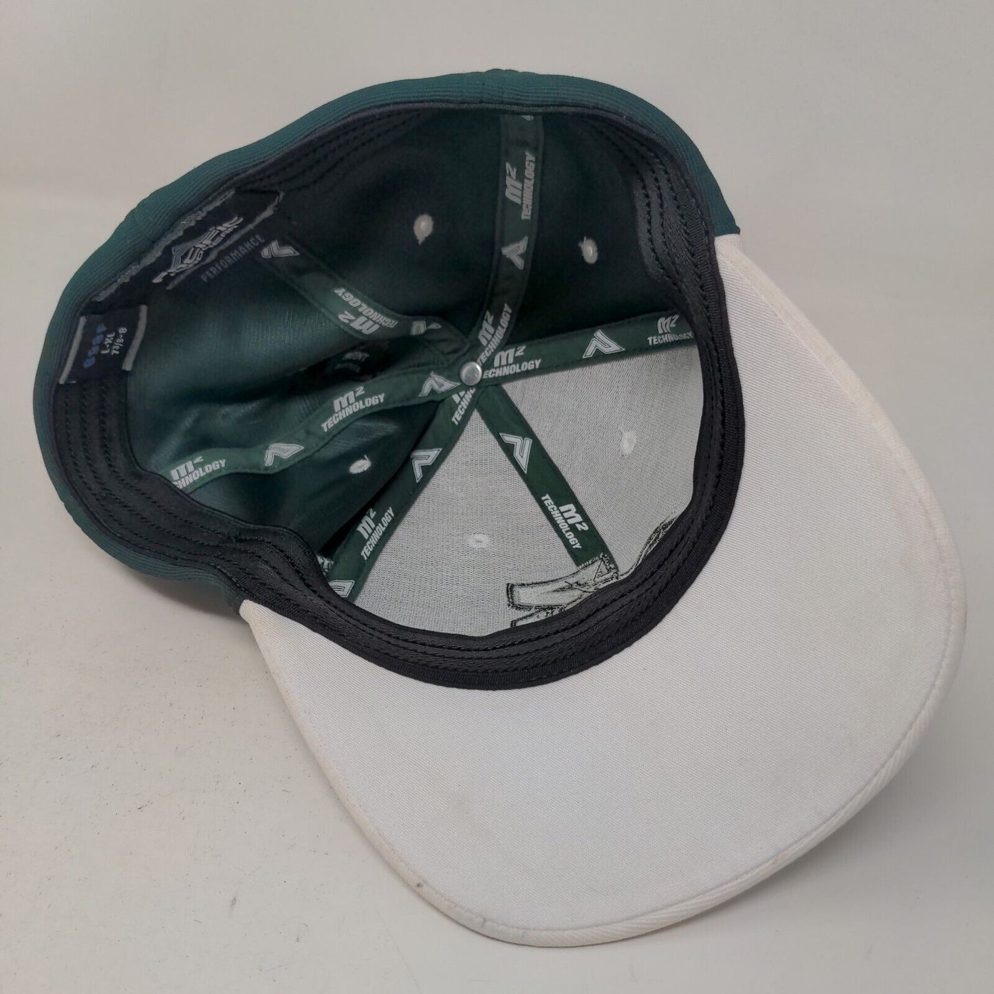 Pacific Headwear Men's Fitted Hat Green Size L/XL Embroidered Zionsville Eagles