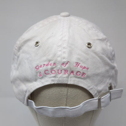 Garden of Hope & Courage Slideback Hat White OS Adjustable Tommy Bahama Cotton