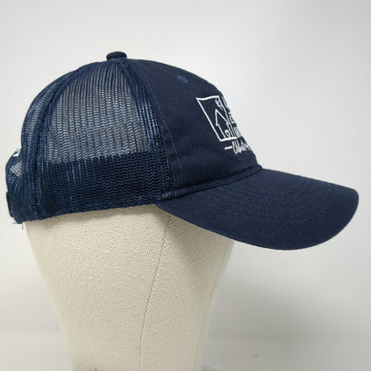 Outdoor Cap Trucker Hat Blue One Size Holy Hospitality Memphis Room In The Inn
