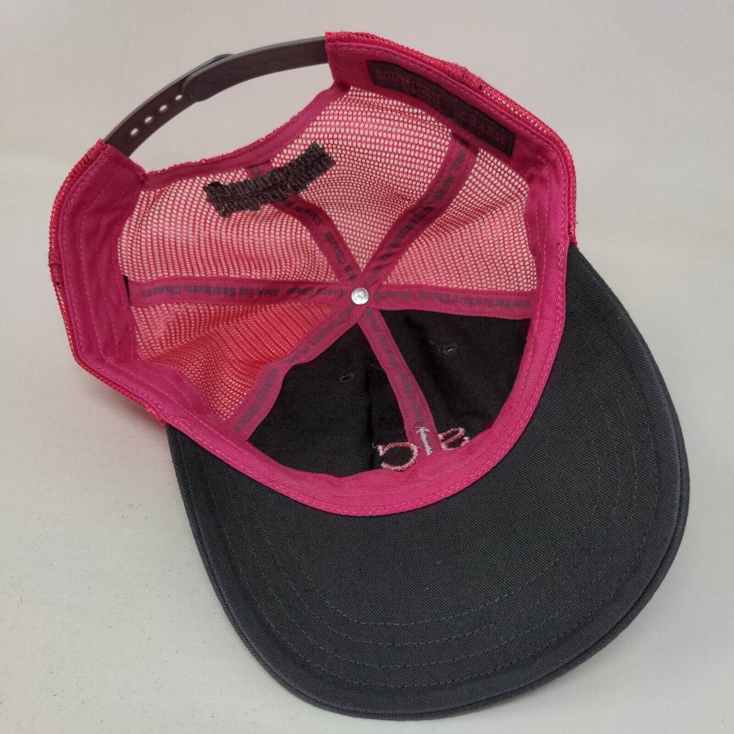 Southern Charm Traditional Wear Snapback Mesh Back Trucker Hat Multi One Size