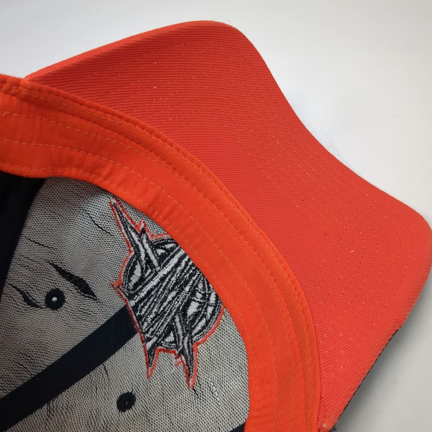 Golden State Warriors NBA Adidas Cap Black One Size Orange Underbrim Stretch
