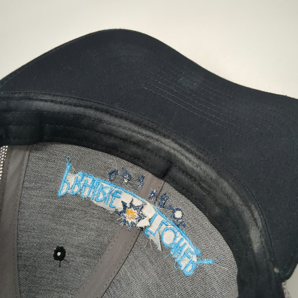 Richardson Trucker Hat Black One Size Prairie Flower Casino Mesh Snapback Logo