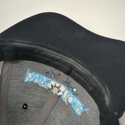 Richardson Trucker Hat Black One Size Prairie Flower Casino Mesh Snapback Logo