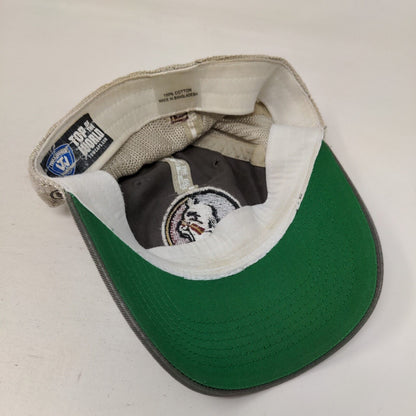 Florida State Seminoles Fitted Mesh Back Hat Gray Embroidered Logo