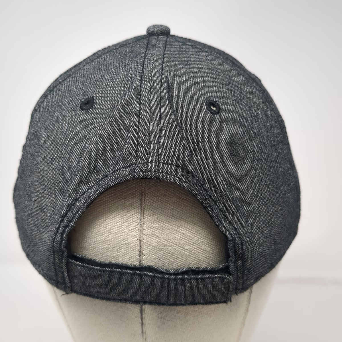 Otto Bar J Wranglers Baseball Cap Gray One Size Strapback Hat Embroidered