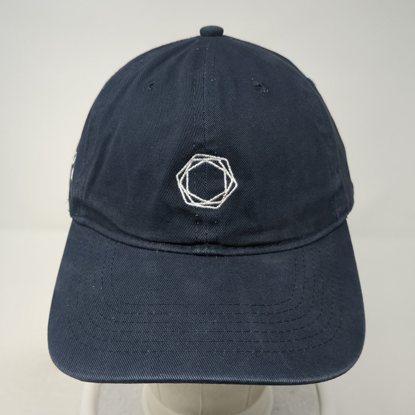 Port & Company Slideback Baseball Cap Blue One Size Adjustable Embroidered