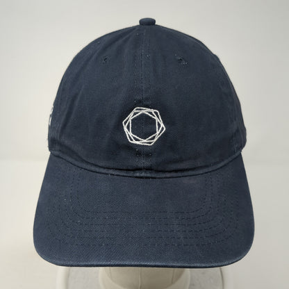 Port & Company Slideback Baseball Cap Blue One Size Adjustable Embroidered