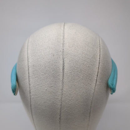 Unbranded Clip On Visor Hat Blue One Size Solid Embroidered Outdoor