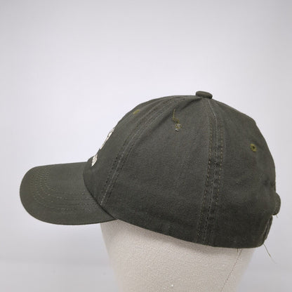 Aruba One Happy Island Est. 1499 Strapback Hat Green One Size Adjustable Cotton