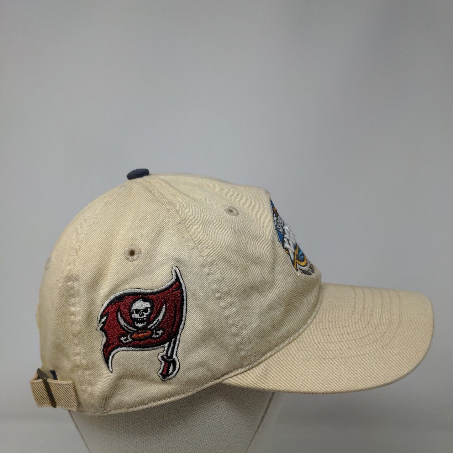 San Diego California Super Bowl XXXVII Slideback Hat Tan OSFA Reebok