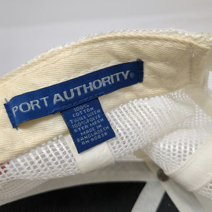 Port Authority Trucker Hat Black White One Size Monarch Pro Painting Crown Mesh