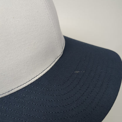 Meadow Golf Snapback Trucker Hat Blue One Size Adjustable Mesh Back Richardson