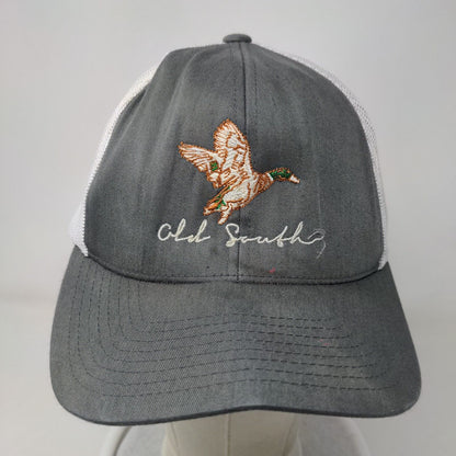 Old South Snapback Mesh Back Trucker Hat Gray One Size Pacific Headwear