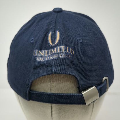 Gorilla Caps Baseball Cap Blue One Size Unlimited Vacation Club 15 Year Logo Hat