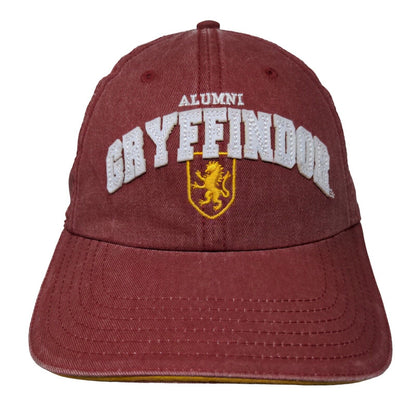 Alumni Gryffindor Slideback Hat Red OSFM Embroidered 6 Panel Harry Potter