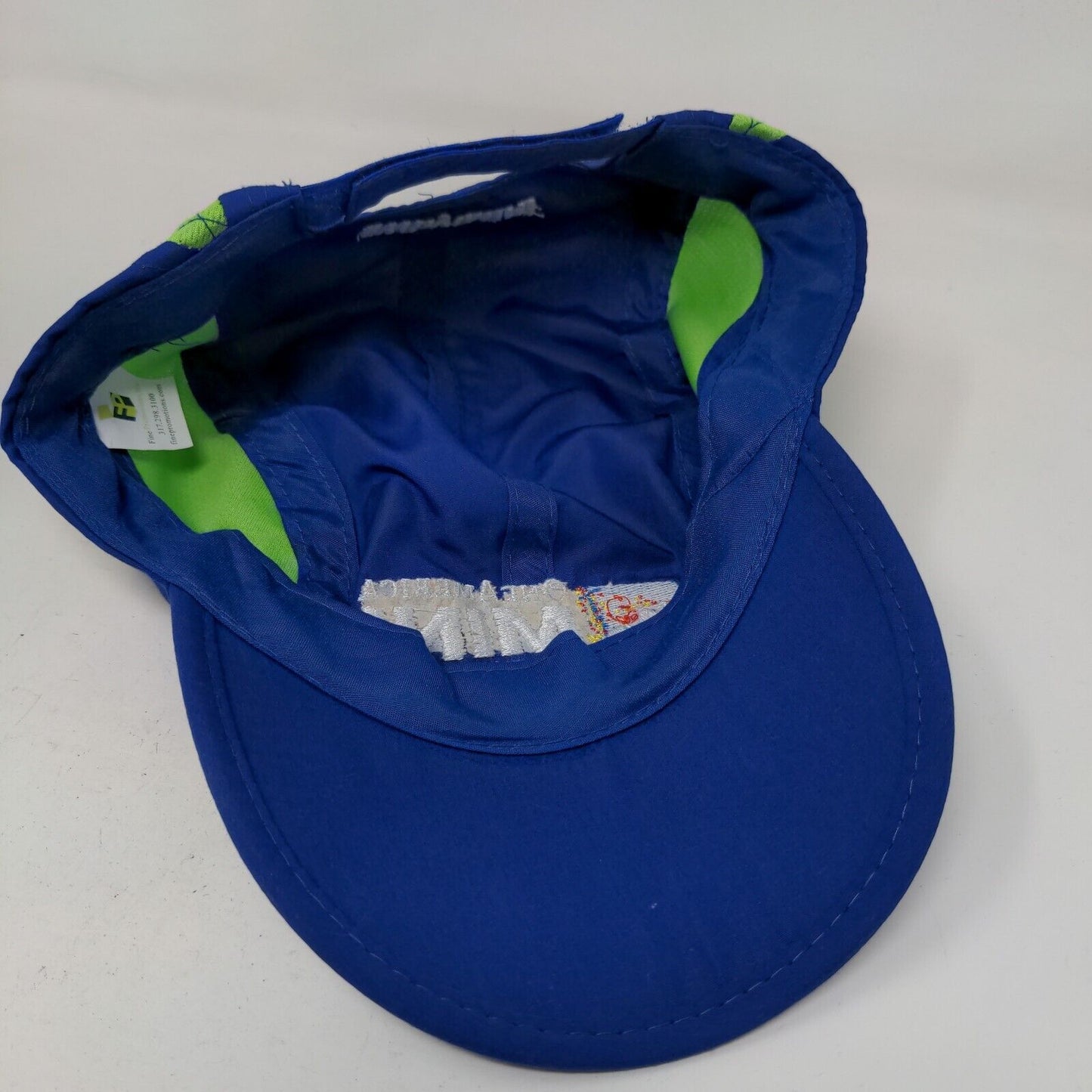 One America Indy 500 Festival Mini Marathon Hat Blue Embroidered Logo