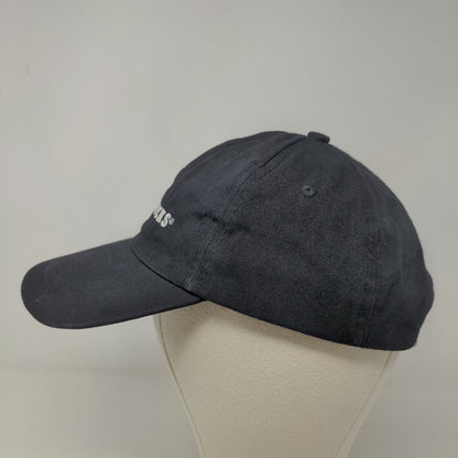 Starbucks Men's Strapback Hat Black Adjustable Employee Uniform Cam Cotton