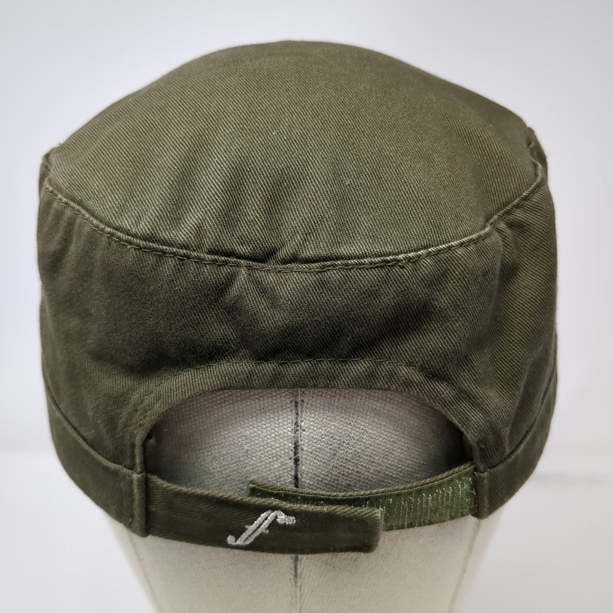 First Act Army Cap Green One Size VU Meter Graphic Music Cotton Strapback Hat