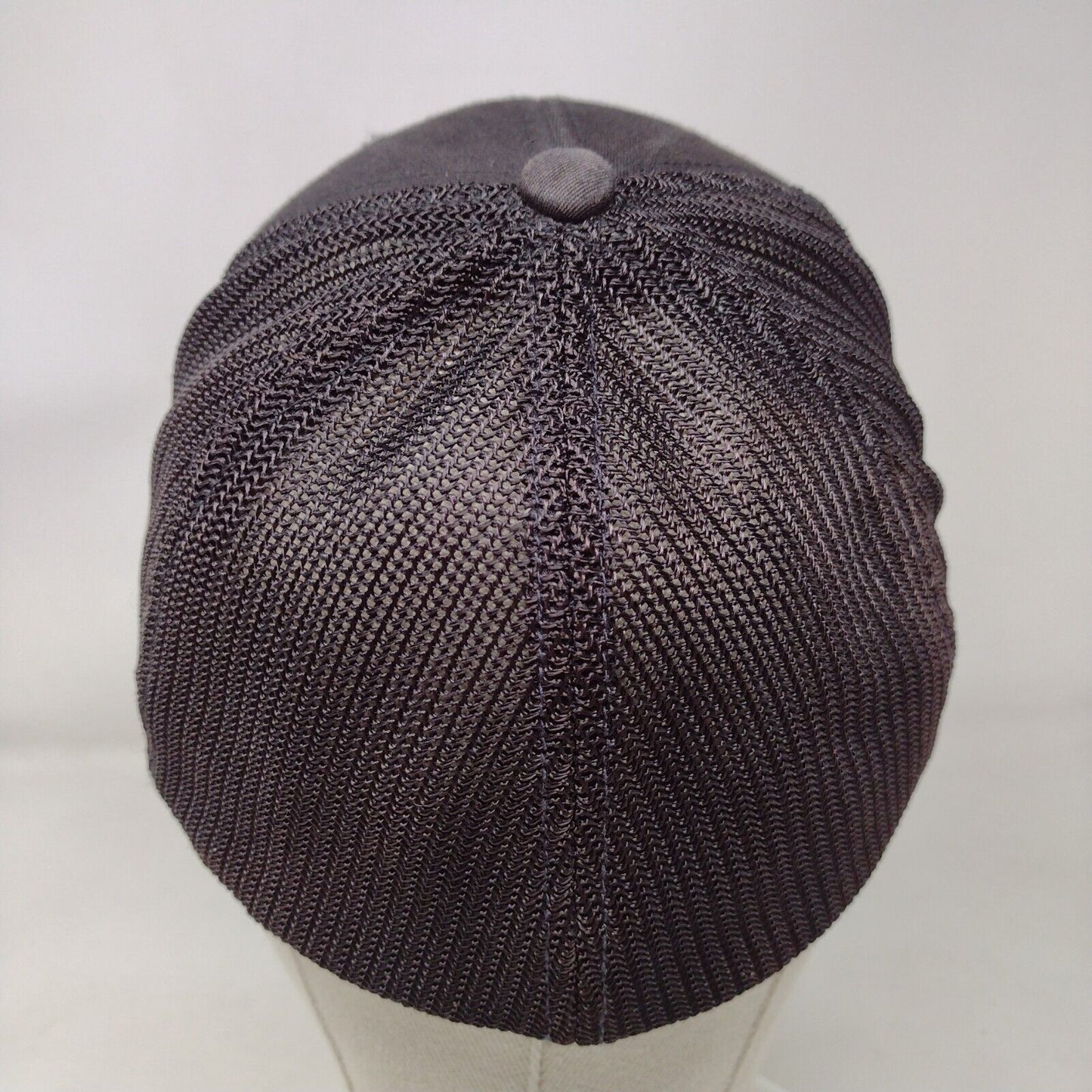 Idaho Gun Fitted Mesh Back Trucker Hat Black OSFA Flexfit Embroidered