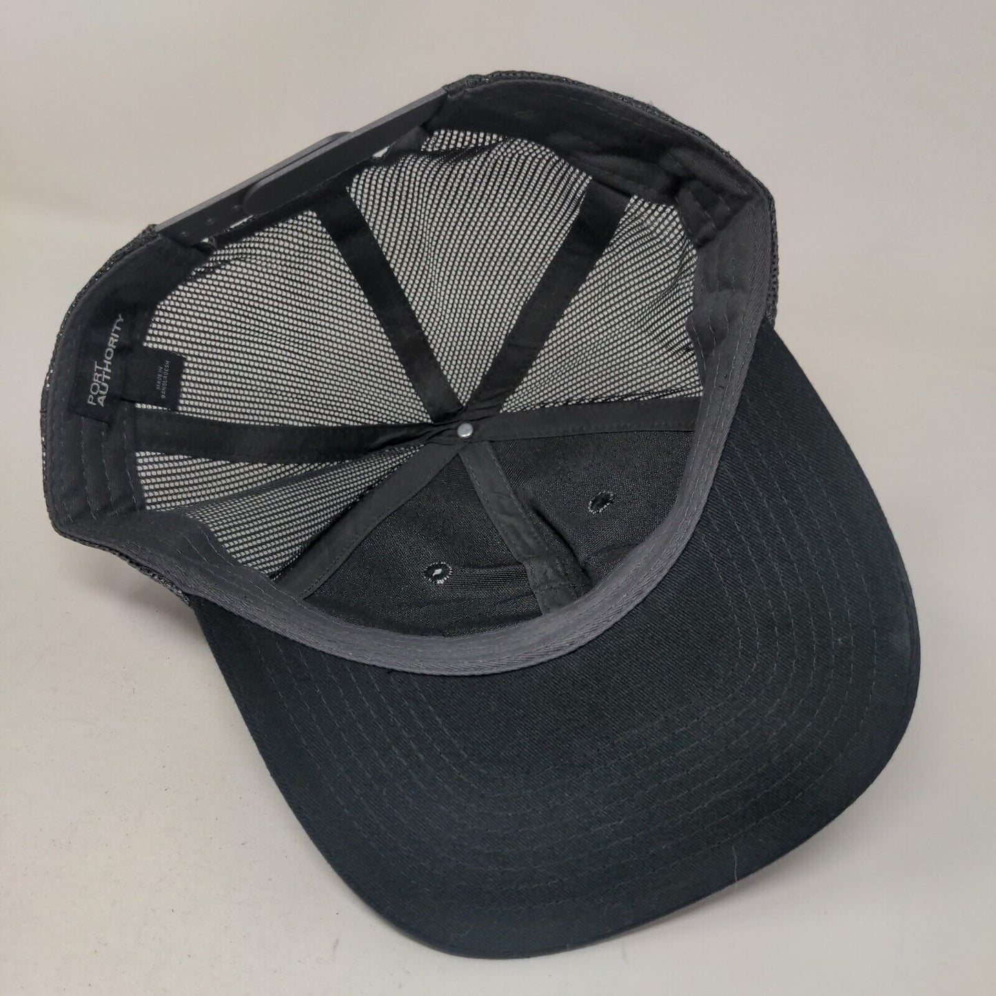 Happy Trailers Snapback Mesh Back Trucker Hat Multi One Size Port Authority