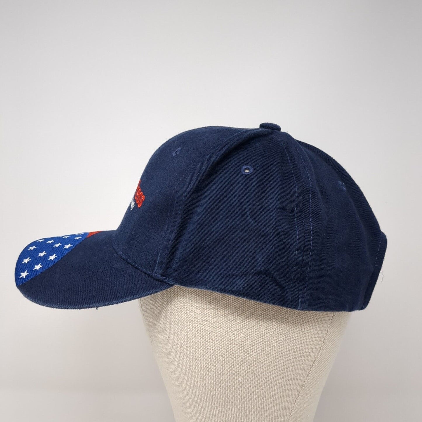 Capital Press The West's Ag Weekly Strapback Hat Blue One Size Adjustable
