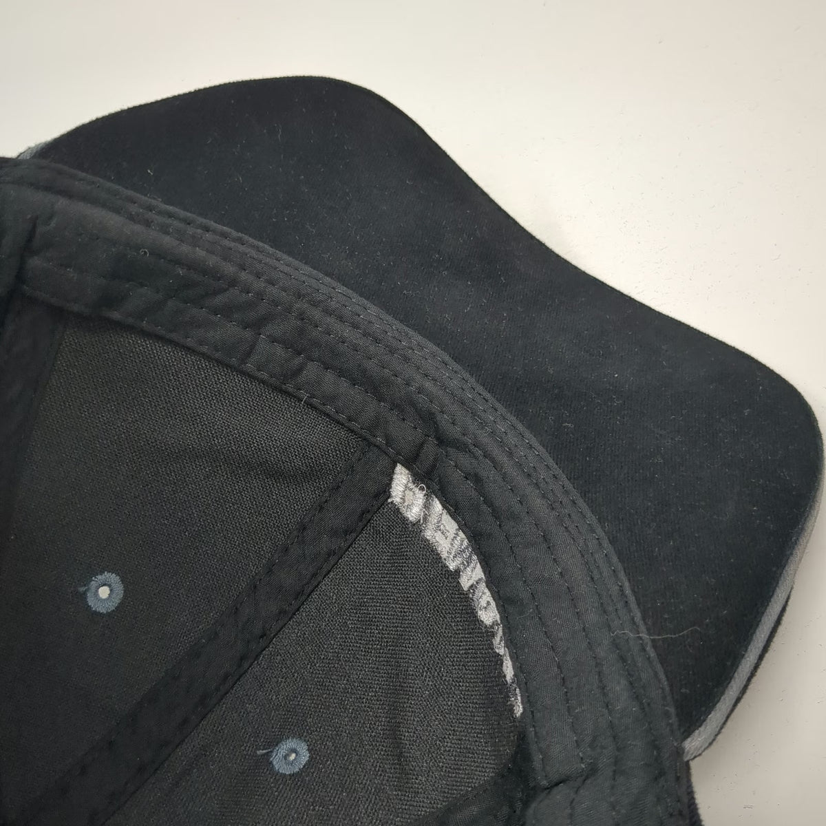 Sportsman Penske Logo Baseball Cap Black One Size Strapback Gray Accents Hat