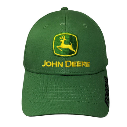 John Deere Koenig Slideback Hat Green OSFM Embroidered Solid 6 Panel