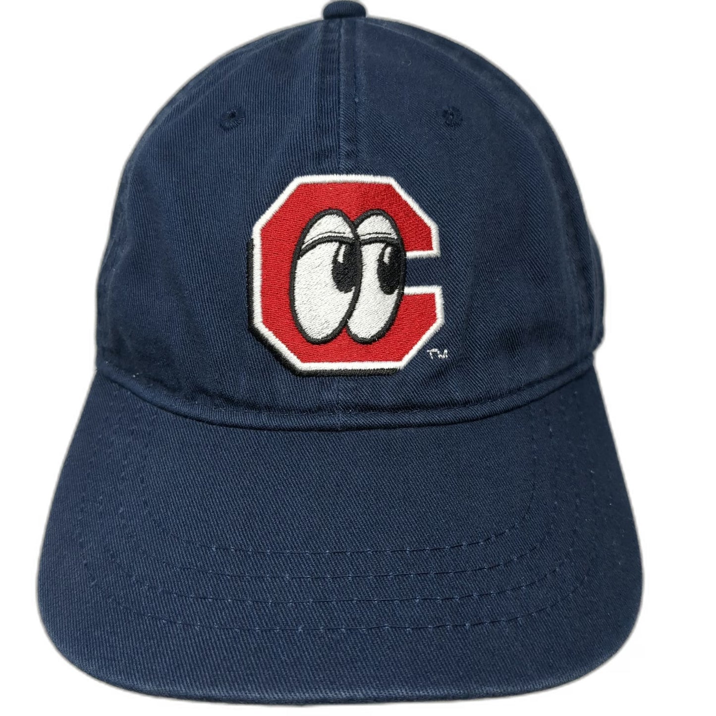 OC Baseball Cap Blue One Size Cook Out Food City Embroidered Slideback Sport Hat