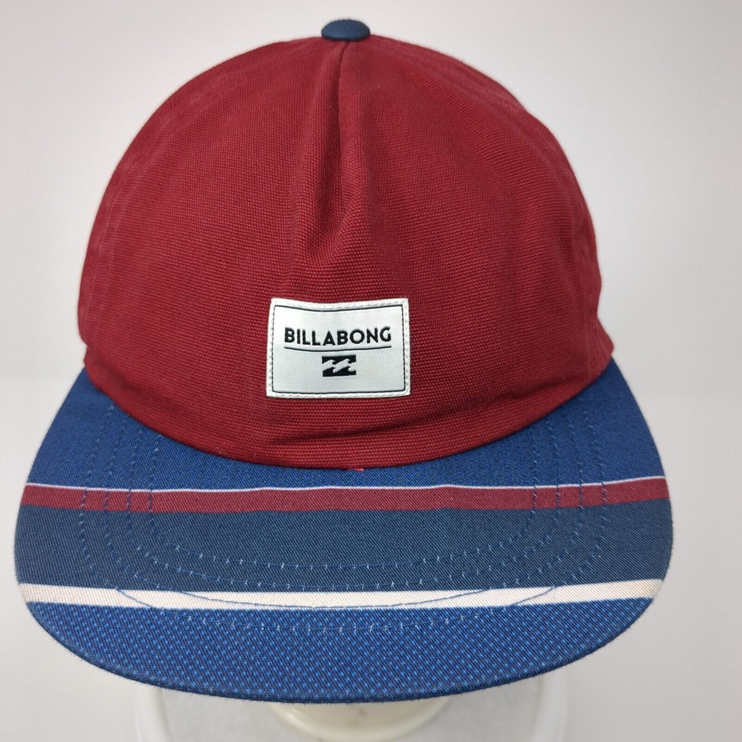 Billabong Snapback Hat Multicolor One Size Adjustable Patch Logo Vented Holes