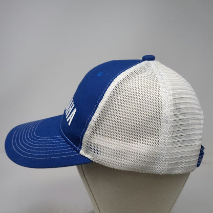 Yamaha Baseball Cap Blue One Size Mesh Back Embroidered Logo Racing Motor Hat