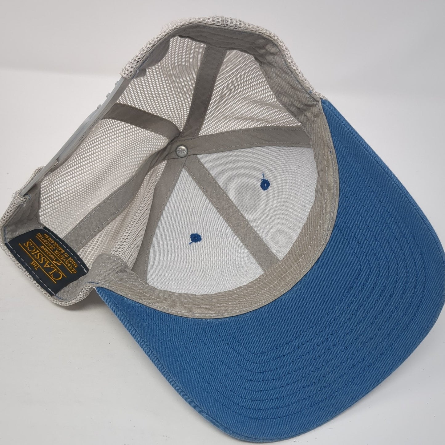 Protect Your Nuts Trucker Hat Blue OS Adjustable Mesh Back Classics Yupoong