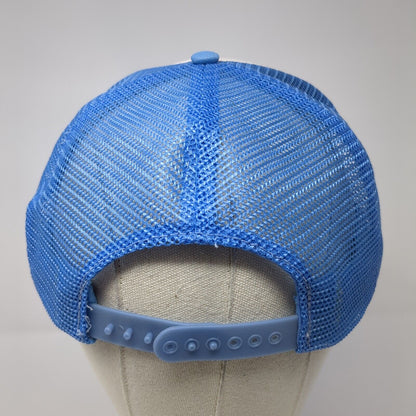 Glen's Chevrolet 2400 Garrett Way Pocatello ID Snapback Trucker Hat Blue OS Mesh