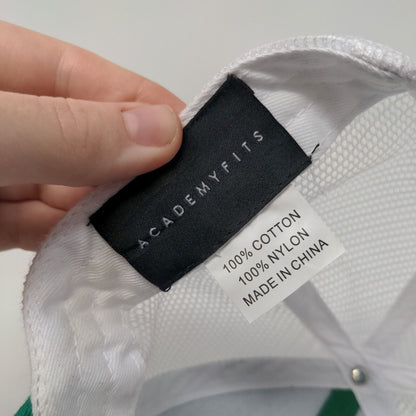 Just One More Cast Snapback Trucker Hat Green One Size Adjustable Academy Fits