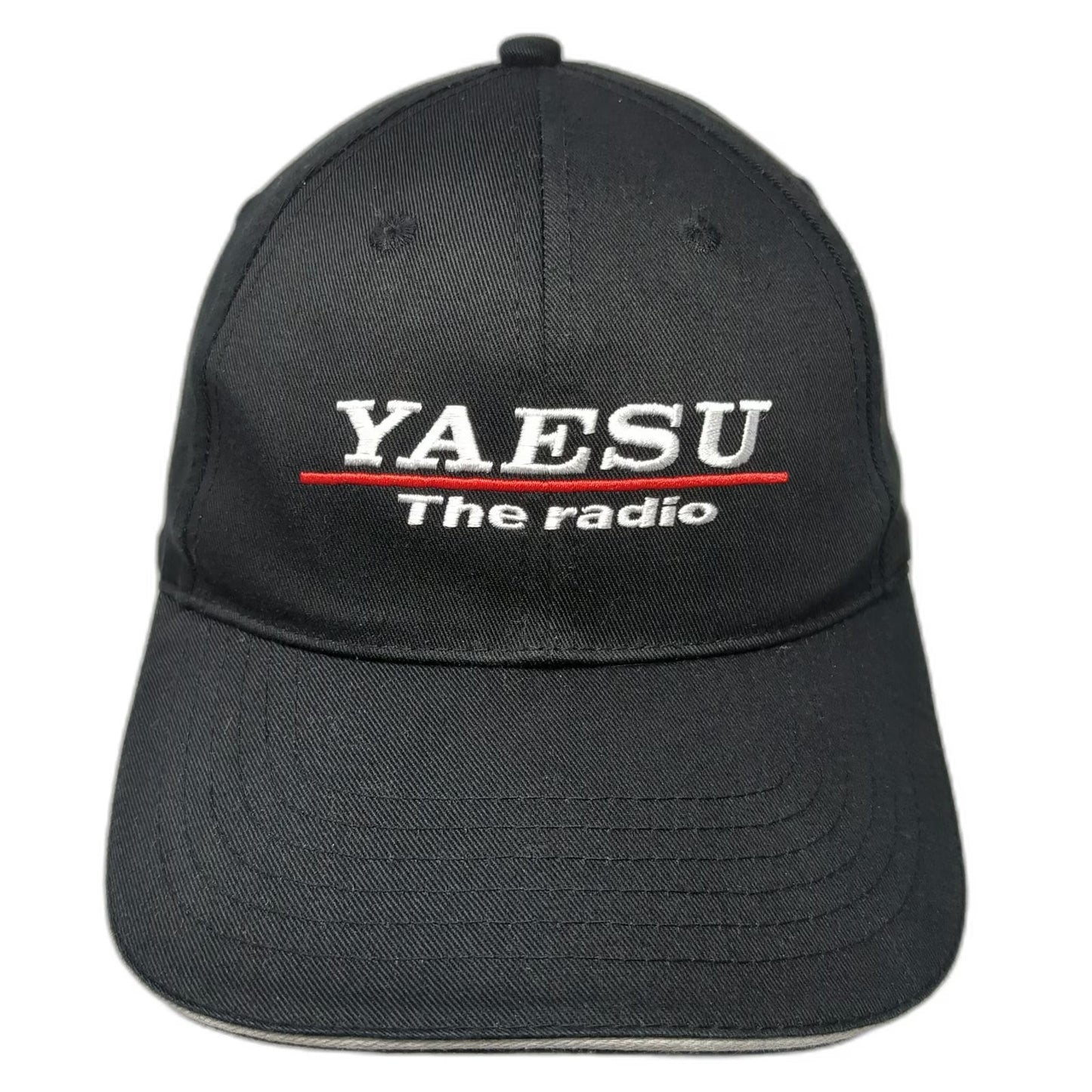 Barker Gear Yaesu The Radio Hat Black One Size Snapback Cotton Structured Logo