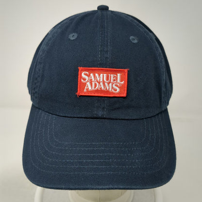 Samuel Adams Baseball Cap Blue One Size Slideback Cotton Beer Mascot Logo Hat