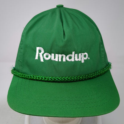 K-Products 5 Panel Green One Size Roundup Herbicide Logo Rope Adjustable Hat