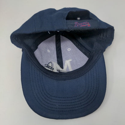 Mississippi Braves Strapback Hat Blue Embroidered Logo Minor Leagues MLB