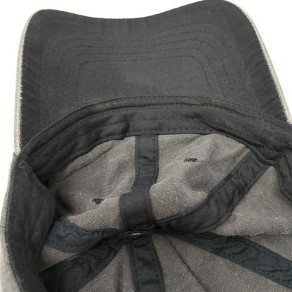 Unbranded Strapback Hat Gray One Size Adjustable Blank Solid Outdoor