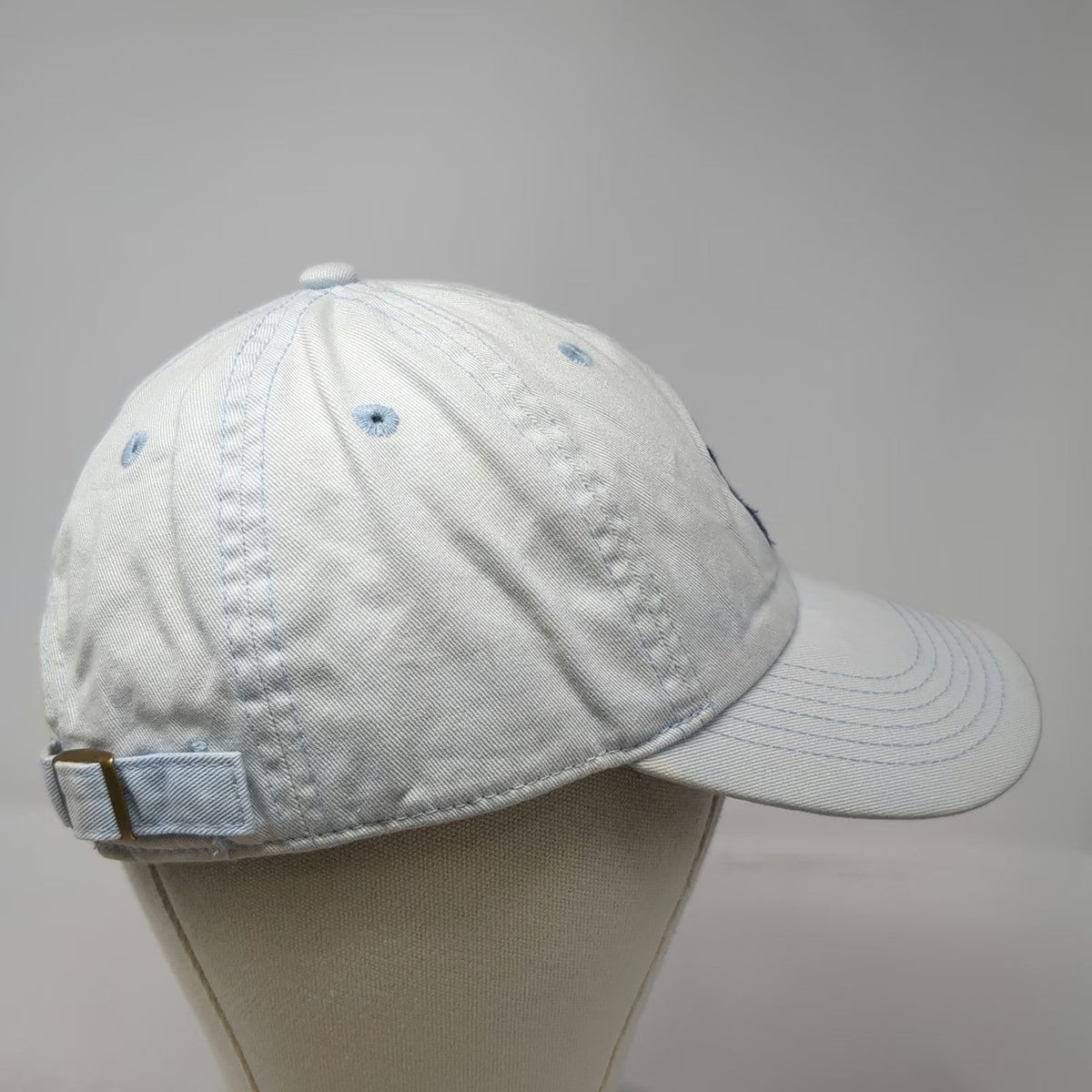 Life is Good Baseball Cap Blue One Size Off-Road Vehicle Hat Slideback Cotton