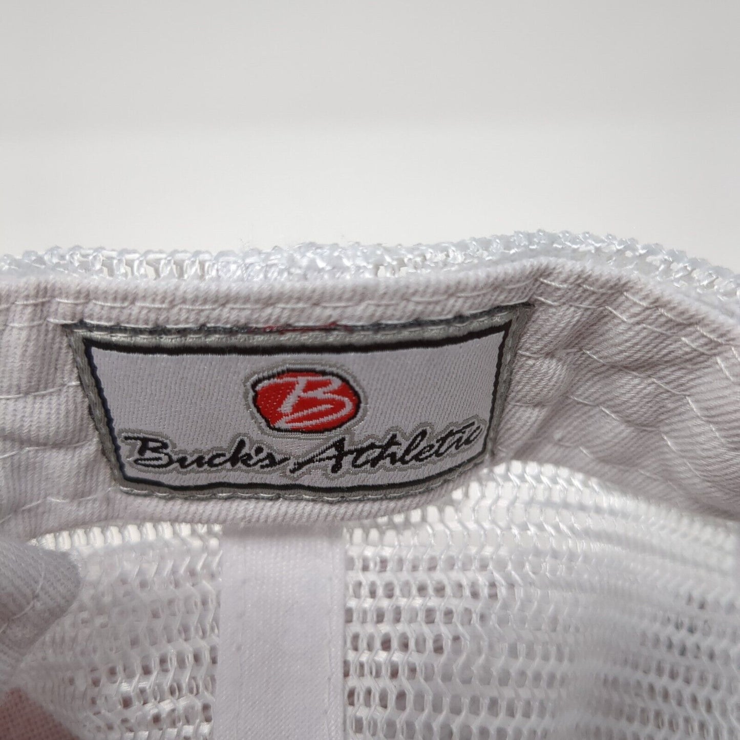 MG Boise ID Strapback Trucker Hat Red OS Adjustable Mesh Back Buck's Athletic