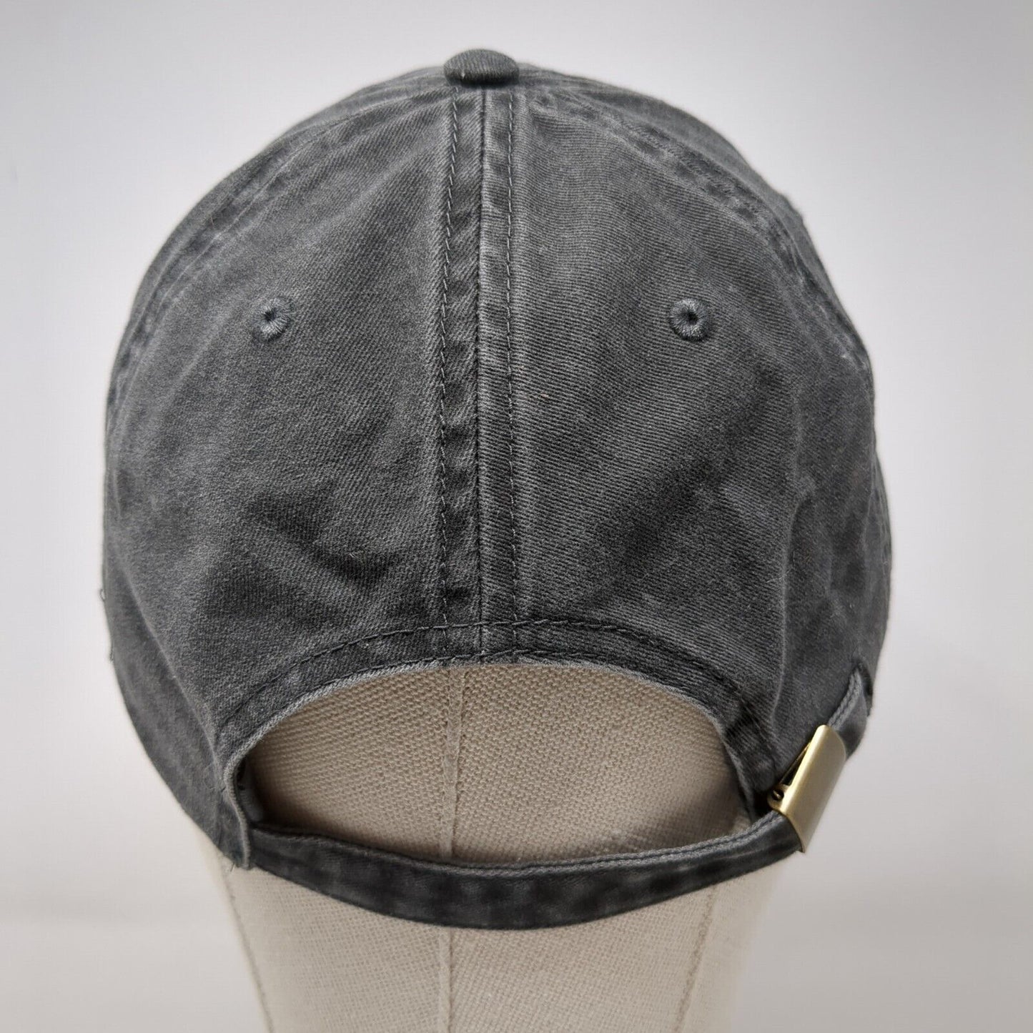 SDP Slideback Hat Gray OSFM Adjustable Embroidered 6 Panel Otto