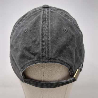 SDP Slideback Hat Gray OSFM Adjustable Embroidered 6 Panel Otto