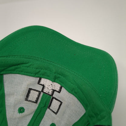 Minecraft Youth Snapback Hat Green OSFM Adjustable Embroidered 6 Panel Jinx