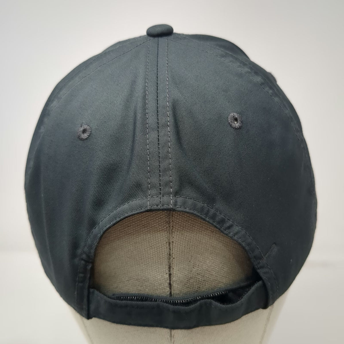Nike Baseball Cap Gray One Size Adjustable Dri-FIT Swoosh Embroidered Hat