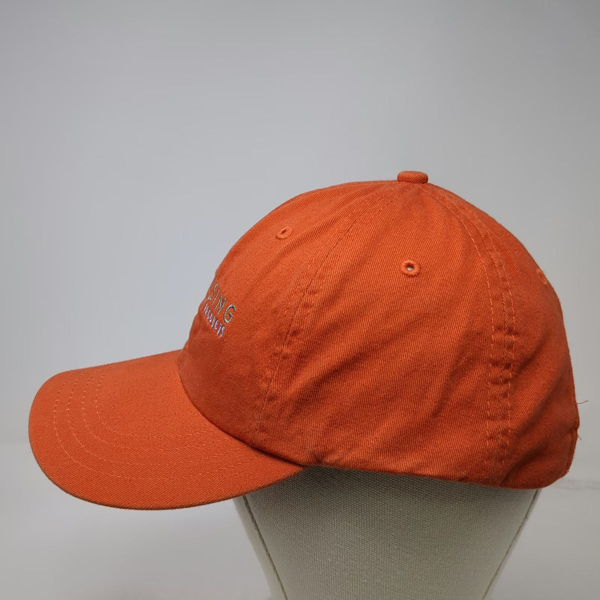 Lansing Building Products Celect Orange One Size Baseball Cap Hat Slideback